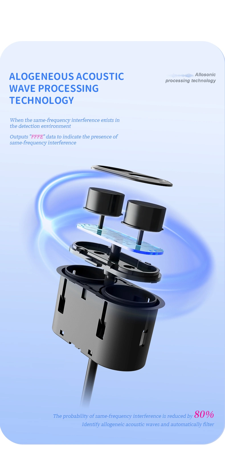Ultrasonic Sensor Agv Robot Sensor Ultrasonic Proximity Transducer