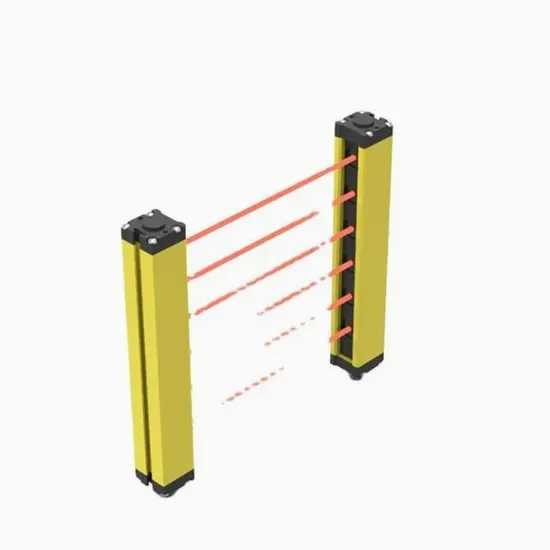 Light Curtain Sensor for Automated Palletizer Zone Entry Safety Interlock Applications