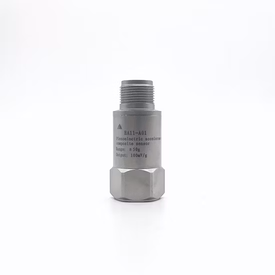 High Stability IP65 100mv/G 500mv/G Intrinsically Safe Piezoelectric Accelerometer Acceleration Composite Sensor (EA11