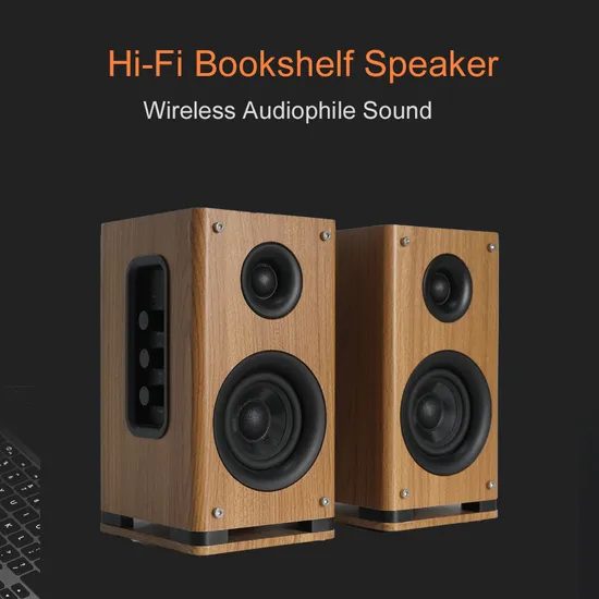 Portable Bluetooth Music Player Loudspeaker Bookshelf Speaker HiFi Active Sound Box Karaoke Sound 
