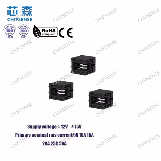 Hall Current Sensor CS500ek1 Series with Molex Connector or 3.81 Green Connector